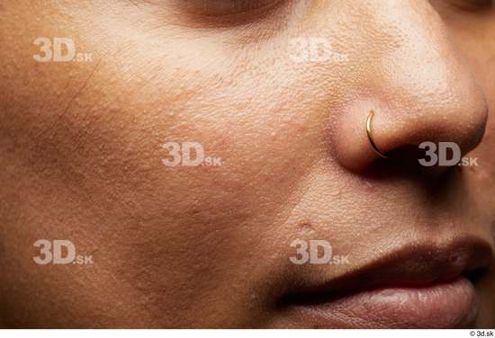 Face Mouth Nose Cheek Skin Woman Chubby Studio photo references