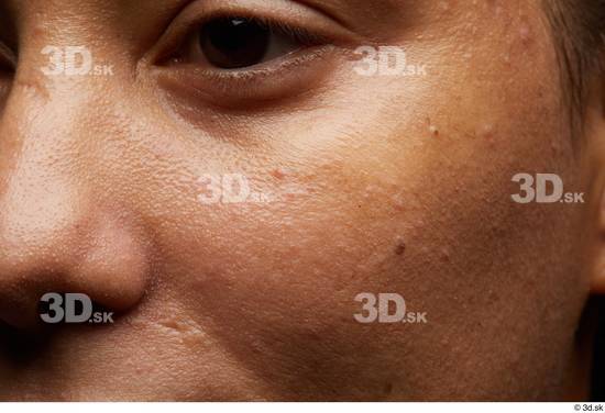 Eye Face Nose Cheek Skin Woman Scar Chubby Studio photo references