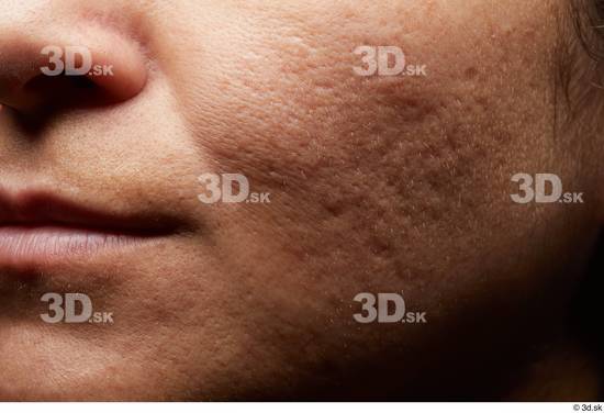 Face Mouth Nose Cheek Skin Woman Chubby Studio photo references