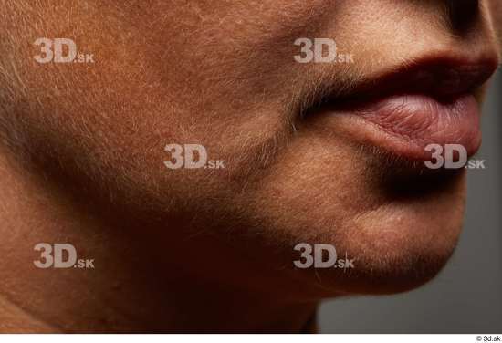 Face Mouth Cheek Skin Woman Slim Wrinkles Studio photo references