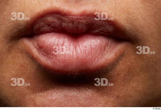 Face Mouth Skin Woman Slim Wrinkles Studio photo references