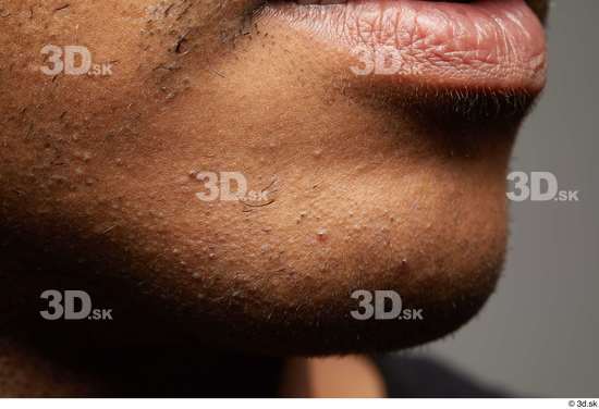 Face Mouth Skin Man Slim Studio photo references