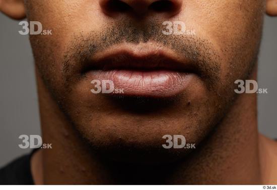 Face Mouth Skin Man Slim Studio photo references