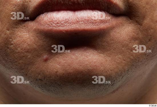 Face Mouth Skin Man Scar Slim Studio photo references