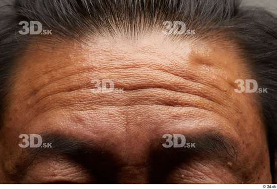 Face Hair Skin Man Asian Slim Wrinkles Studio photo references