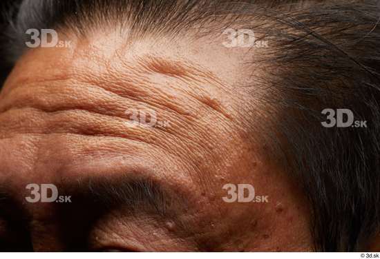 Face Hair Skin Man Asian Slim Wrinkles Studio photo references