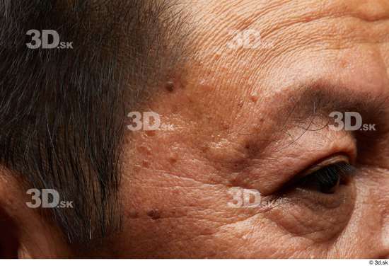 Eye Face Hair Skin Man Asian Slim Wrinkles Studio photo references