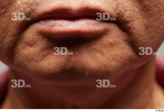 Face Mouth Skin Man Asian Slim Wrinkles Studio photo references