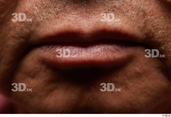 Face Mouth Skin Man Asian Slim Wrinkles Studio photo references