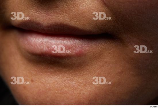 Face Mouth Skin Woman Asian Slim Studio photo references