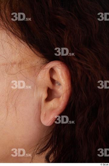 Ear Woman Asian Casual Chubby Street photo references
