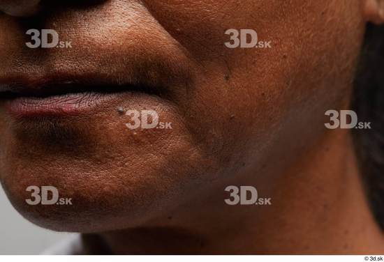 Face Mouth Cheek Skin Woman Chubby Wrinkles Studio photo references