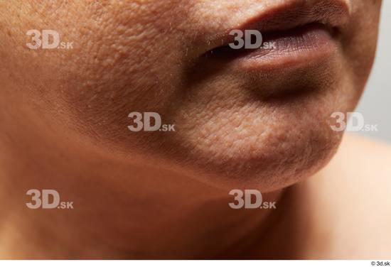 Face Mouth Cheek Skin Woman Chubby Studio photo references