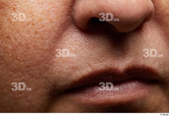 Face Mouth Nose Cheek Skin Woman Chubby Studio photo references