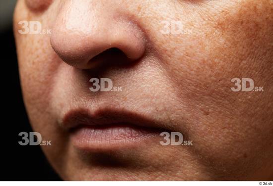 Face Mouth Nose Cheek Skin Woman Chubby Studio photo references