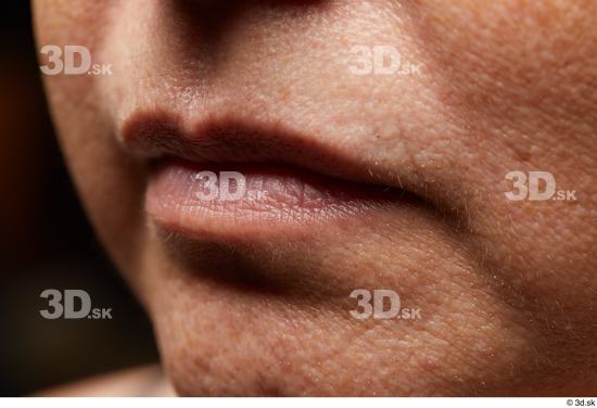 Face Mouth Skin Woman Chubby Studio photo references