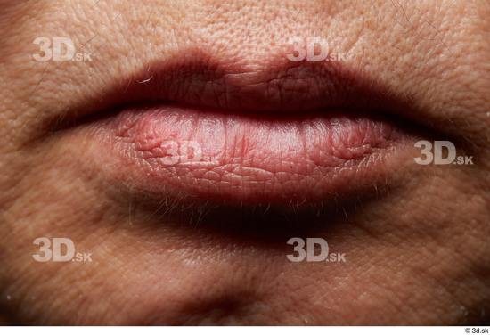 Face Mouth Skin Woman Asian Chubby Wrinkles Studio photo references