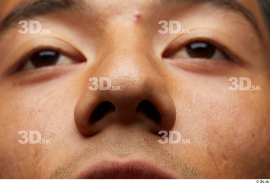 Face Nose Cheek Skin Man Asian Slim Studio photo references