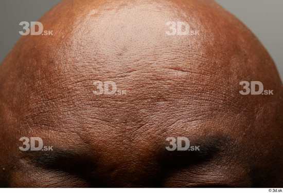 Face Skin Man Black Overweight Wrinkles Studio photo references