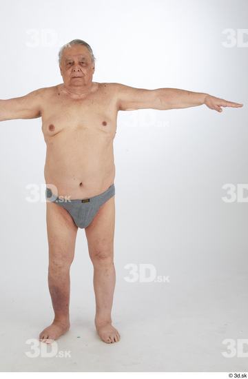 and more Whole Body Man T poses Overweight Street photo references