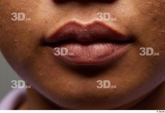 Face Mouth Skin Woman Asian Slim Studio photo references