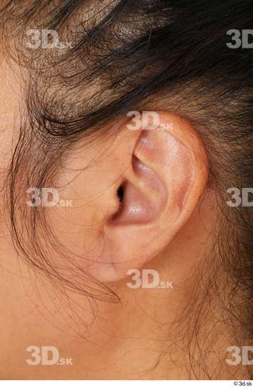 Ear Woman Asian Chubby Street photo references