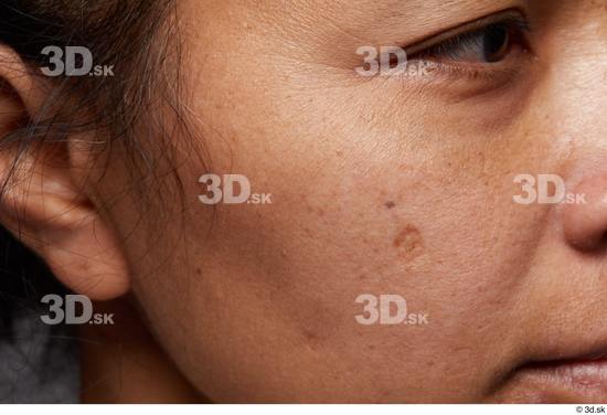 Eye Face Cheek Ear Hair Skin Woman Slim Studio photo references