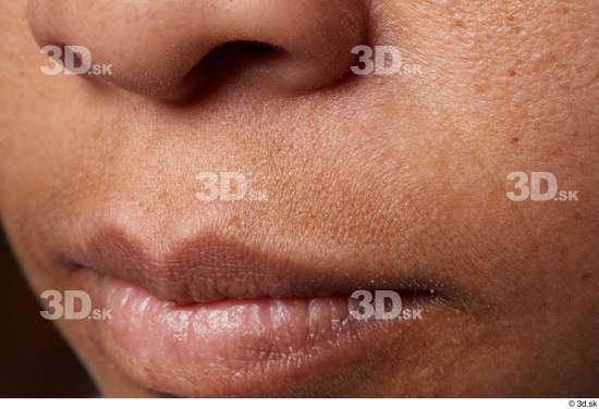 Face Mouth Nose Cheek Skin Woman Slim Studio photo references