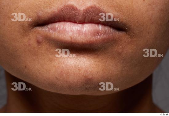 Face Mouth Skin Woman Slim Studio photo references