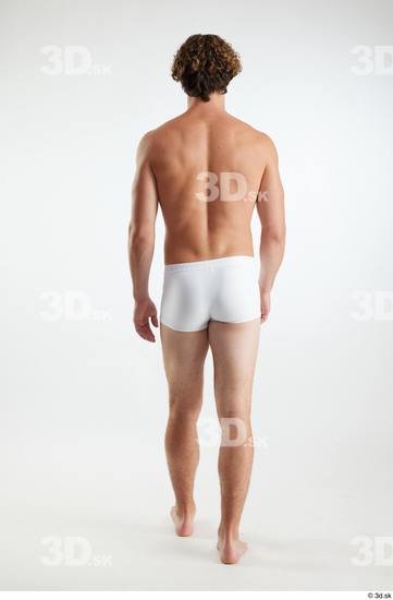 Man White Athletic Male Studio Poses