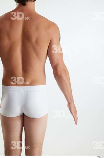 Man White Athletic Male Studio Poses