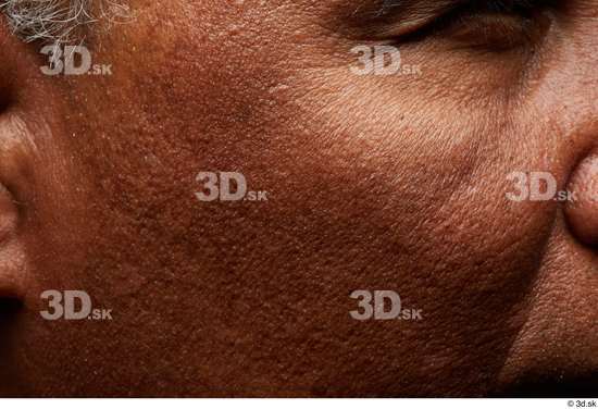 Face Cheek Skin Man Slim Wrinkles Studio photo references