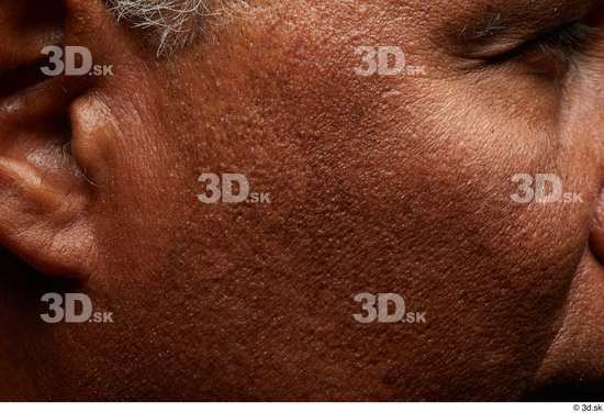 Eye Face Cheek Ear Skin Man Slim Wrinkles Studio photo references