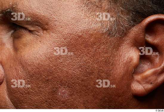 Eye Face Cheek Ear Skin Man Slim Wrinkles Studio photo references