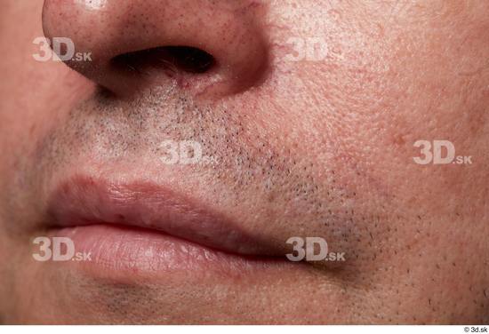 Face Mouth Nose Cheek Skin Man Slim Studio photo references