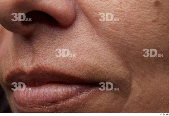 Face Mouth Nose Cheek Skin Woman Slim Wrinkles Studio photo references