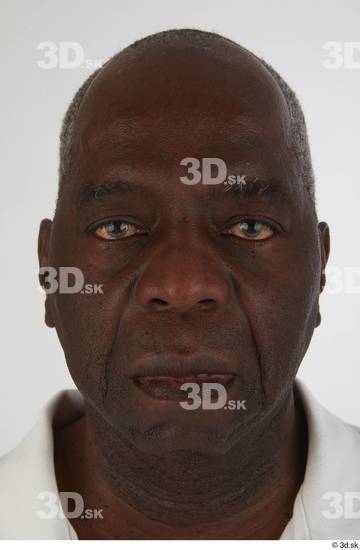 Face Head Man Black Slim Bald Street photo references