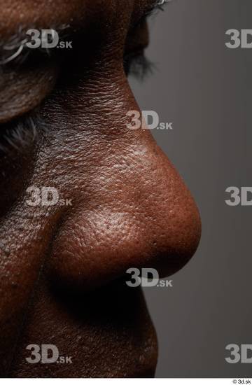 Face Nose Skin Man Black Slim Wrinkles Studio photo references