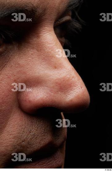 Face Nose Skin Man Slim Wrinkles Studio photo references