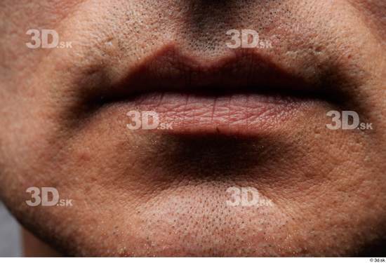 Face Mouth Skin Man Slim Wrinkles Studio photo references