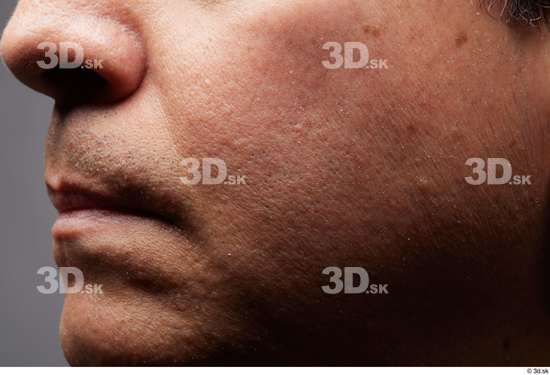 Face Mouth Nose Cheek Skin Man Slim Wrinkles Studio photo references