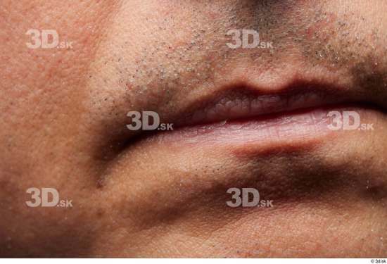 Face Mouth Skin Man Slim Wrinkles Studio photo references