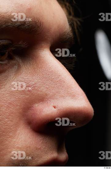 Face Nose Skin Man White Slim Studio photo references