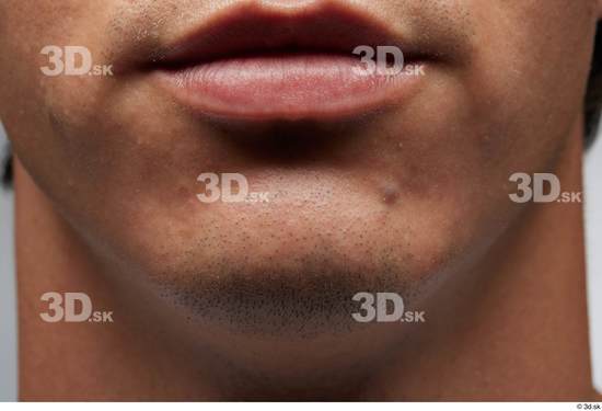 Face Mouth Skin Man White Slim Studio photo references