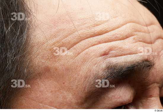 Face Hair Skin Man Asian Slim Wrinkles Studio photo references