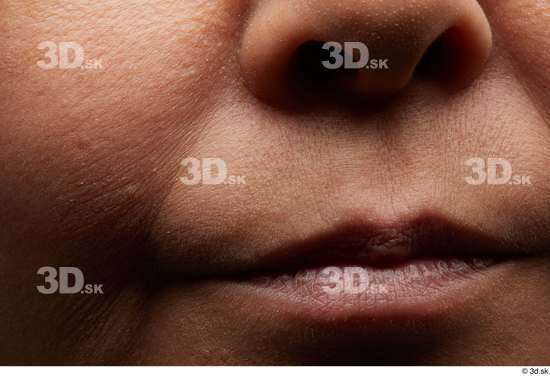 Face Mouth Nose Cheek Skin Woman Asian Chubby Studio photo references