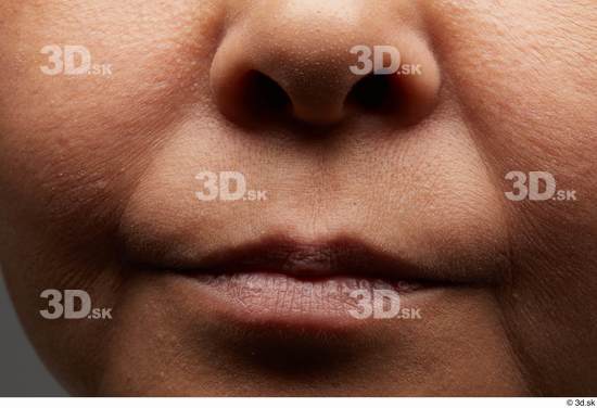 Face Mouth Nose Cheek Skin Woman Asian Chubby Studio photo references