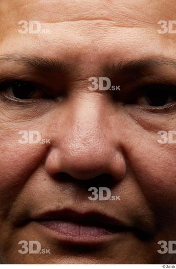 Face Mouth Nose Cheek Skin Woman Overweight Wrinkles Studio photo references