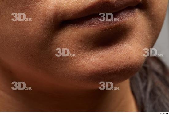 Face Mouth Cheek Skin Woman Slim Studio photo references