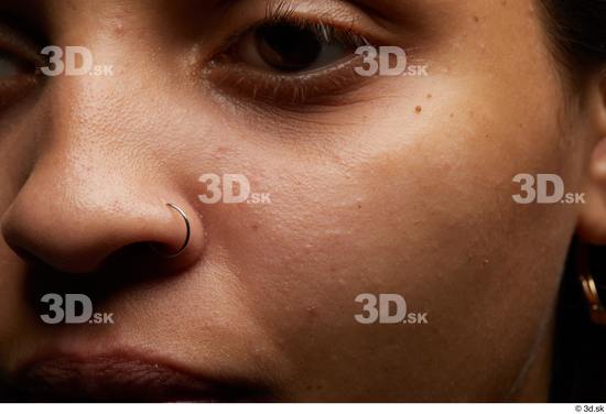 Eye Face Nose Cheek Skin Woman Slim Studio photo references